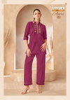 Aneri Vol 2 By Mayur Heavy Vertican Silk Co Ord Set Wholesale Shop In Surat
